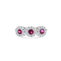 Anneau Roman Gioielli Femme NUVOLA in Or blanc Rubino 0.48 Ct NUVOLA-J-RUB - NUVOLA-J-RUB